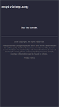 Mobile Screenshot of mytvblog.org